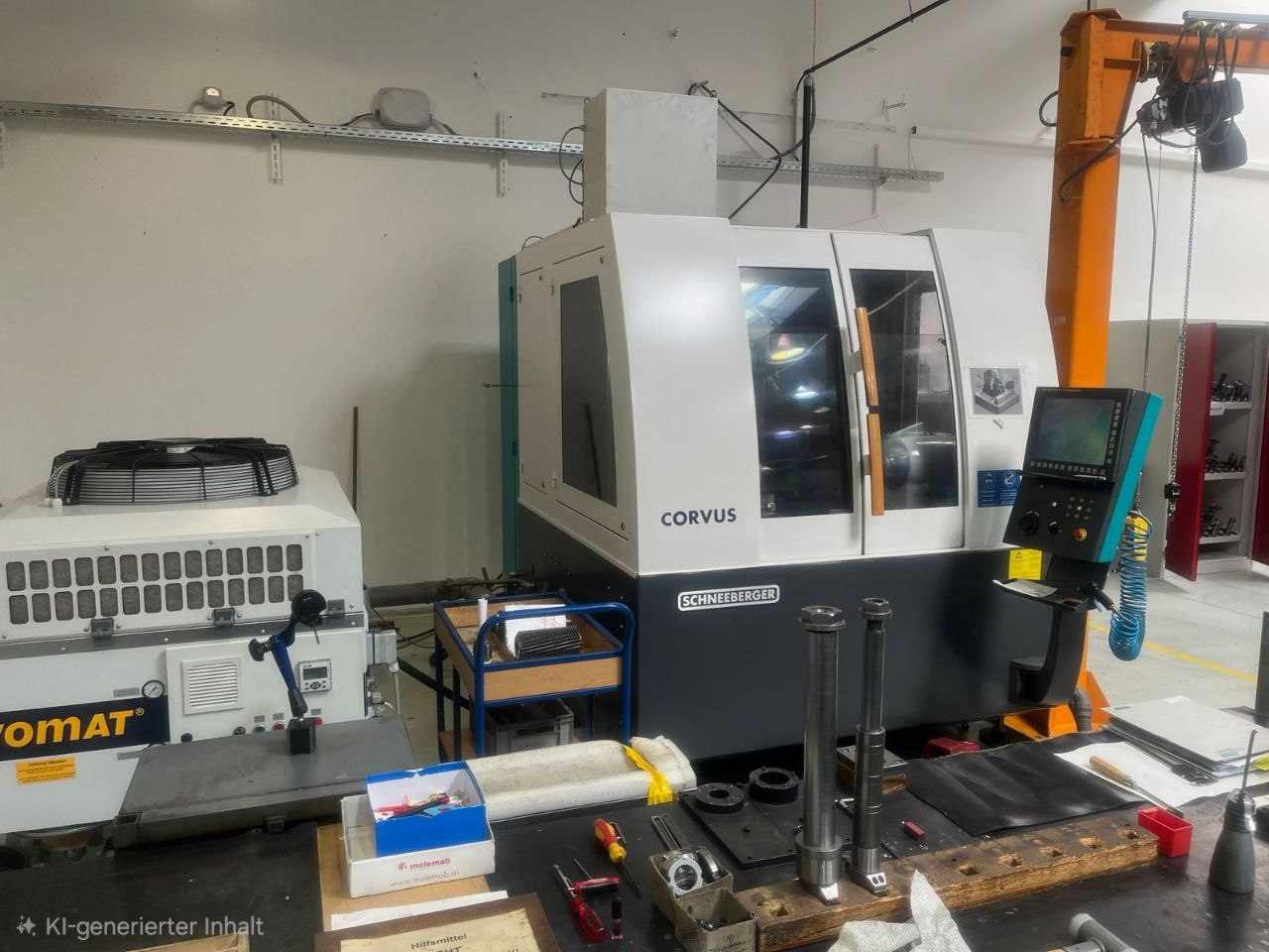 Schneeberger GDS 650 (2017) — 5-axis CNC grinding machine